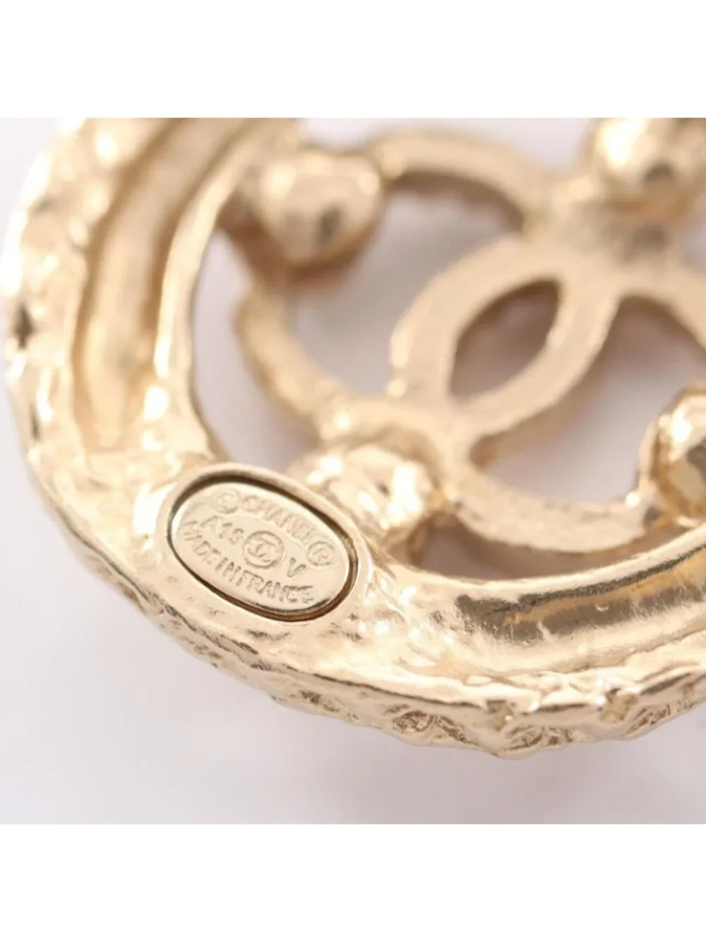 Chanel Earrings CC Logo Circle